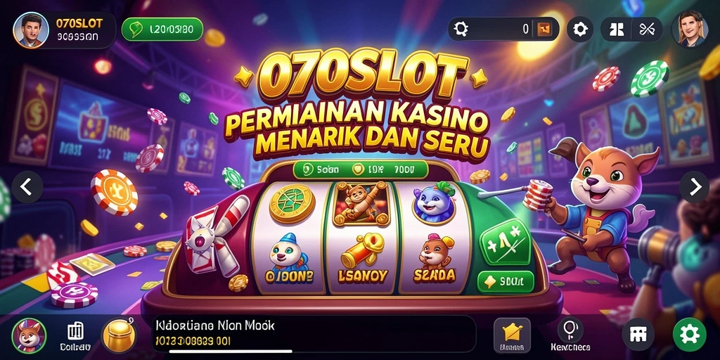 Screenshot gameplay 070SLOT yang menampilkan slot seru dan interaktif.