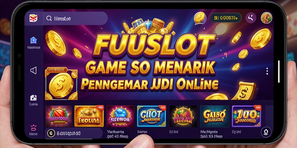 Tangkapan layar FUFUSLOT menunjukkan visual menarik dari permainan slot.