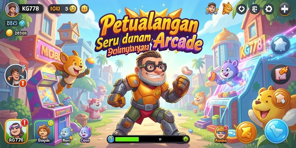 Tampilan permainan seru di KG778 dengan berbagai rintangan menarik.
