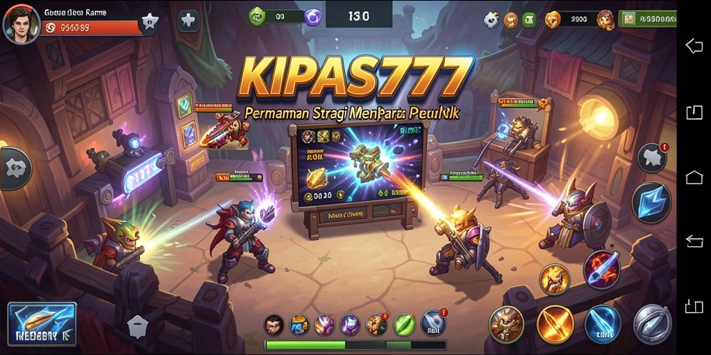 Tampilan gameplay seru di KIPAS777 dengan strategi yang mendebarkan.
