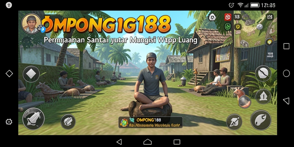 Tampilan menarik dari gameplay OMPONG188 yang menyenangkan.