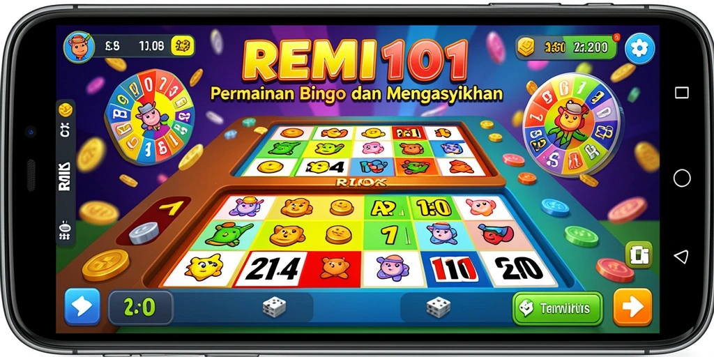 Tampilan menarik dari gameplay REMI101 yang seru.