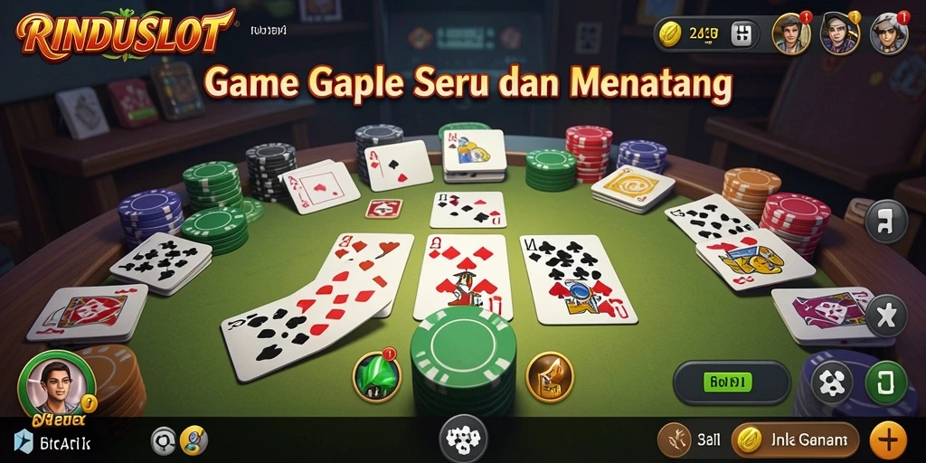Tampilan gameplay RINDUSLOT yang seru dan menarik.