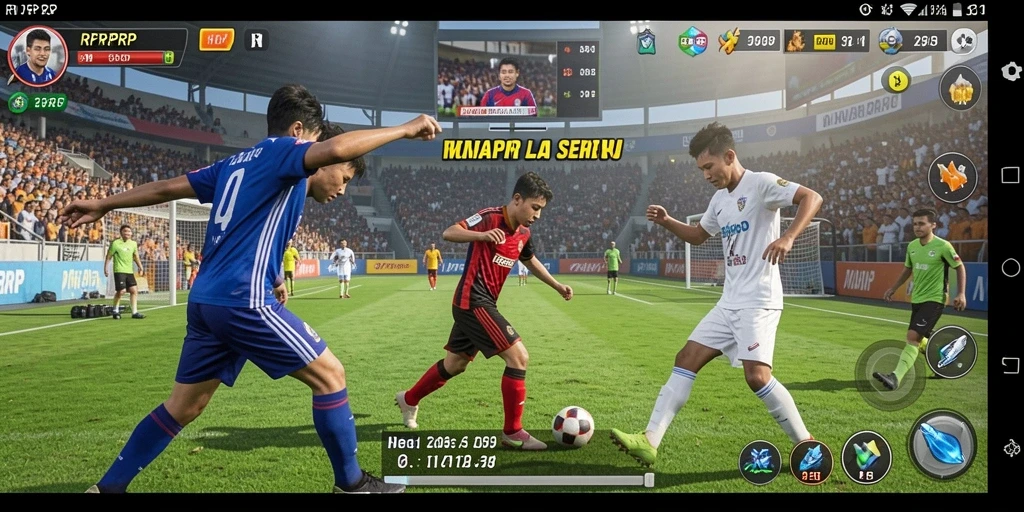 Gameplay menakjubkan dalam game olahraga RPRPRP yang penuh aksi.