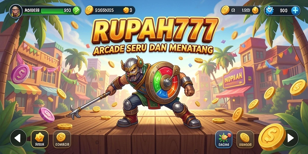 Tampilan gameplay seru dan penuh tantangan dari RUPIAH777.