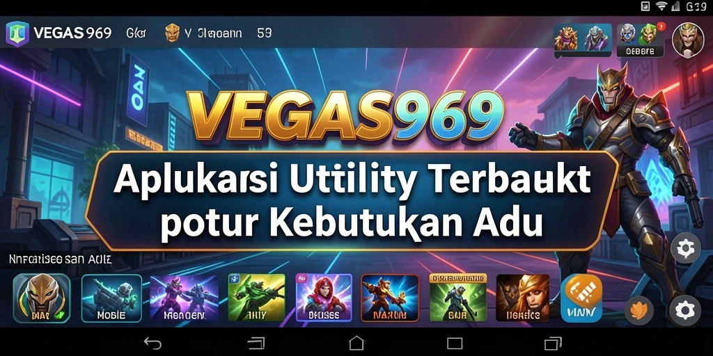 Tampilan antarmuka VEGAS969 yang intuitif dan mudah digunakan.